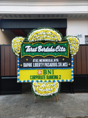 Papan Bunga Duka di Nongkosawit