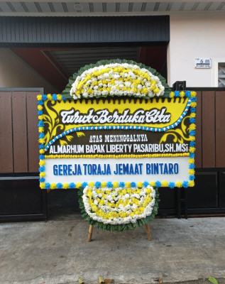 Papan Bunga Duka di Nongkosawit