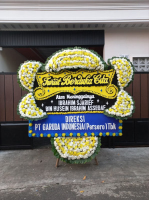 Papan Bunga Duka di Nongkosawit