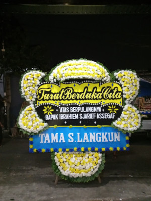Papan Bunga Duka di Nongkosawit