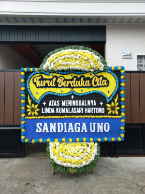 Papan Bunga Duka di Nongkosawit